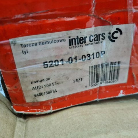 AUDI 100 TARCZA HAMULCOWA TYŁ KOMPLET 4MAX 5201-01-0310P AUDI 100 TARCZA HAMULCOWA TYŁ KOMPLET 4MAX 5201-01-0310P
