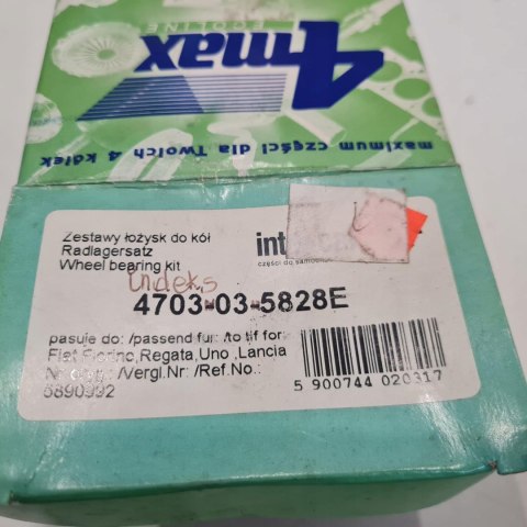 AUDI 80 87-88 ŁOŻYSKO KOŁA 4MAX 4703-03-5708E AUDI 80 87-88 ŁOŻYSKO KOŁA 4MAX 4703-03-5708E