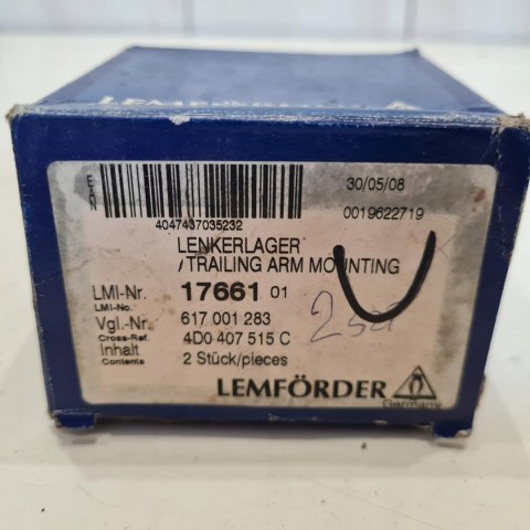 AUDI VOLKSWAGEN SILENTBLOCK TULEJA WAHACZA LEMFORDER 17661 01