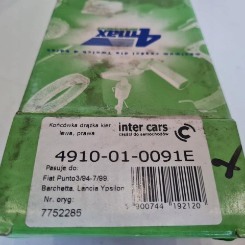 FIAT PUNTO BARCHETTA KOŃCÓWKA DRĄŻKA KIEROWNICZEGO 4MAX 4910-01-0091E