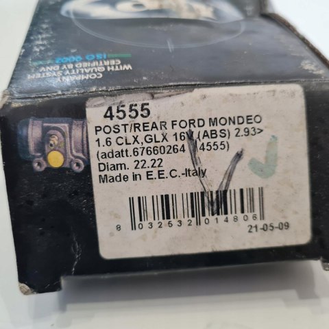 FORD ESCORT V VI MONDEO I II CYLINDEREK HAMULCOWY LPR 4555 FORD ESCORT V VI MONDEO I II CYLINDEREK HAMULCOWY LPR 4555