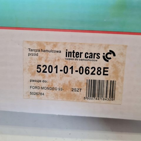 FORD MONDEO 93- TARCZA HAMULCOWA KOMPLET 4MAX 5201-01-0628E FORD MONDEO 93- TARCZA HAMULCOWA KOMPLET 4MAX 5201-01-0628E