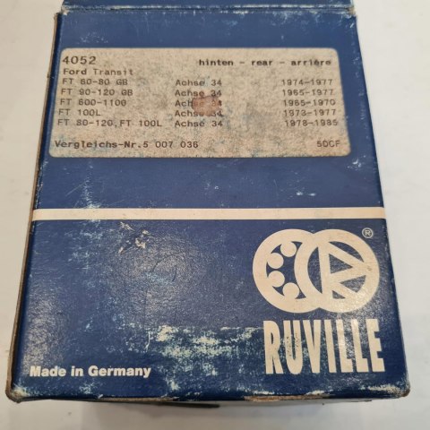 FORD TRANSIT 74-85 ŁOŻYSKO KOŁA RUVILLE 4052