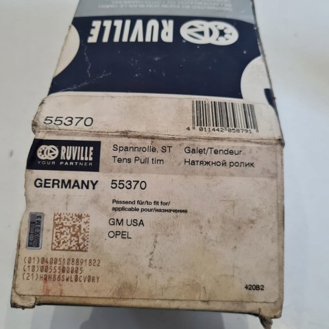 OPEL ANTARA A 2.0 CDTI ROLKA NAPINACZ PASKA ROZRZĄDU RUVILLE 55370 OPEL ANTARA A 2.0 CDTI ROLKA NAPINACZ PASKA ROZRZĄDU RUVILLE 55370
