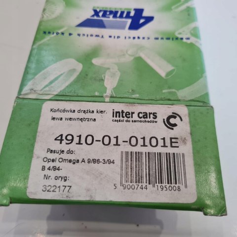 OPEL OMEGA A KOŃCÓWKA DRĄŻKA KIEROWNICZEGO 4MAX 4910-01-0101E OPEL OMEGA A KOŃCÓWKA DRĄŻKA KIEROWNICZEGO 4MAX 4910-01-0101E