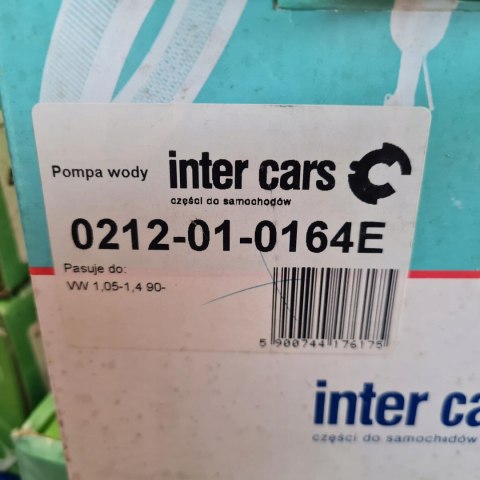 VOLKSWAGEN GOLF III POLO 1.0 1.4 POMPA WODY 4MAX 0212-01-0164E VOLKSWAGEN GOLF III POLO 1.0 1.4 POMPA WODY 4MAX 0212-01-0164E