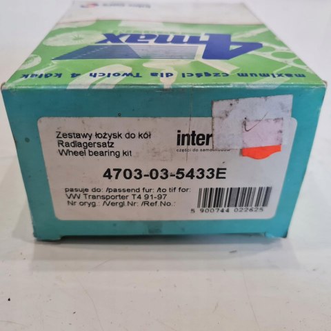 VOLKSWAGEN TRANSPORTER T4 ŁOŻYSKO KOŁA 4MAX 4703-03-5433E