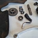 YAMAHA BRUIN 250 TRYB ZĘBATKA MOCOWANIE UCHWYT KOMPLET