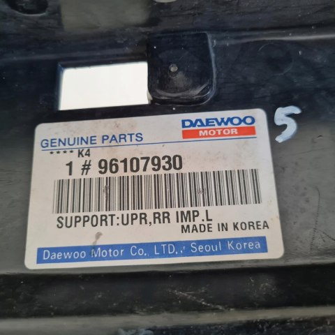 DAEWOO ESPERO WSPORNIK MOCOWANIE ZDERZAKA LEWY TYŁ DAEWOO ESPERO WSPORNIK MOCOWANIE ZDERZAKA LEWY TYŁ