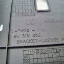 DAEWOO MATIZ MOCOWANIE TABLICY REJESTRACYJNEJ 96316852