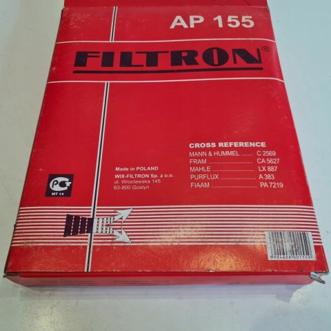 FIAT FILTR POWIETRZA FILTRON AP 155 FIAT FILTR POWIETRZA FILTRON AP 155