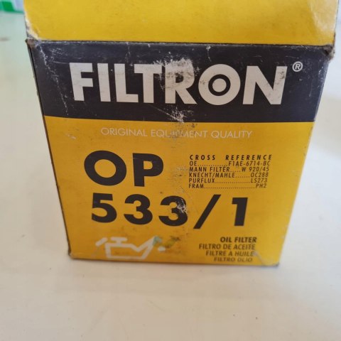 FORD MAZDA MG FILTR OLEJU FILTRON OP 533/1 FORD MAZDA MG FILTR OLEJU FILTRON OP 533/1