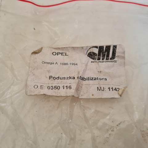 OPEL OMEGA A GUMA PODUSZKA DRĄŻKA STABILIZATORA 0350116 OPEL OMEGA A GUMA PODUSZKA DRĄŻKA STABILIZATORA 0350116