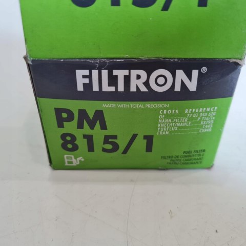 RENAULT DACIA OPEL FILTR PALIWA FILTRON PM 815/1 RENAULT DACIA OPEL FILTR PALIWA FILTRON PM 815/1