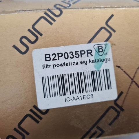CITROEN C4 PEUGEOT 307 FILTR POWIETRZA JC PREMIUM B2P035PR CITROEN C4 PEUGEOT 307 FILTR POWIETRZA JC PREMIUM B2P035PR