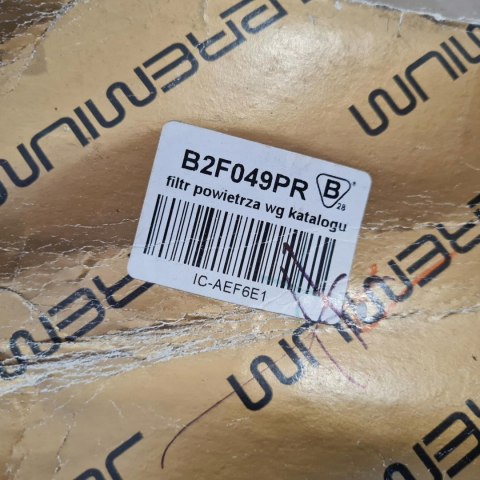 FIAT DOBLO FILTR POWIETRZA JC PREMIUM B2F049PR FIAT DOBLO FILTR POWIETRZA JC PREMIUM B2F049PR