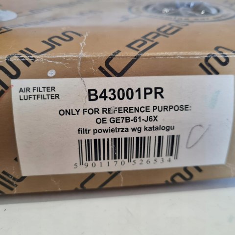 MAZDA 323 626 PREMACY FILTR KABINOWY JC PREMIUM B43001PR MAZDA 323 626 PREMACY FILTR KABINOWY JC PREMIUM B43001PR