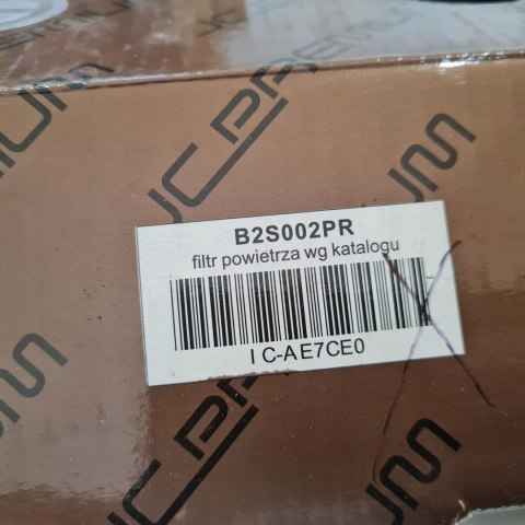 SKODA FABIA I 1.9D FILTR POWIETRZA JC PREMIUM B2S002PR SKODA FABIA I 1.9D FILTR POWIETRZA JC PREMIUM B2S002PR