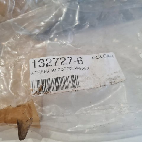 AUDI A6 C5 ATRAPA KRATKA ZAŚLEPKA ZDERZAKA PRAWA 132727-6 AUDI A6 C5 ATRAPA KRATKA ZAŚLEPKA ZDERZAKA PRAWA 132727-6