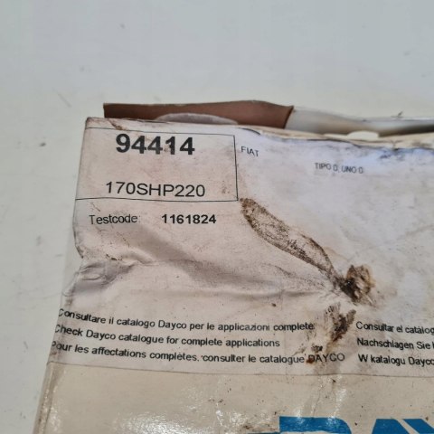 FIAT TIPO 1.7D UNO 1.9D PASEK ROZRZĄDU DAYCO 94414 FIAT TIPO 1.7D UNO 1.9D PASEK ROZRZĄDU DAYCO 94414