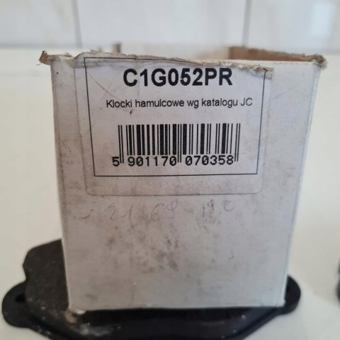 FORD TRANSIT KLOCKI HAMULCOWE KOMPLET C1G052PR FORD TRANSIT KLOCKI HAMULCOWE KOMPLET C1G052PR