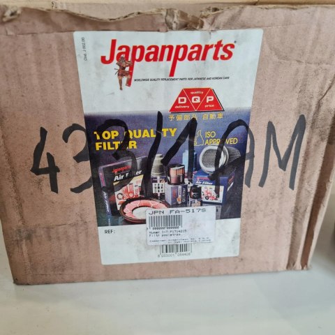 MITSUBISHI L300 1.6 2.0 2.4 FILTR POWIETRZA JAPANPARTS FA-517S 433/1AM MITSUBISHI L300 1.6 2.0 2.4 FILTR POWIETRZA JAPANPARTS FA-517S 433/1AM