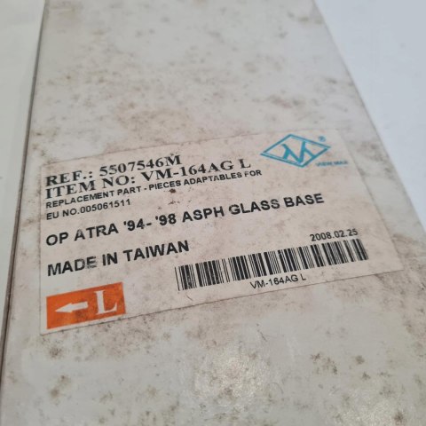 OPEL ASTRA F 94-98 SZKŁO WKŁAD LUSTERKA LEWE 5507546M OPEL ASTRA F 94-98 SZKŁO WKŁAD LUSTERKA LEWE 5507546M