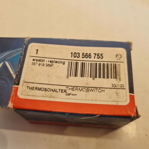 AUDI SEAT VOLKSWAGEN CZUJNIK WŁĄCZNIK WENTYLATORA TOPRAN 103566755 AUDI SEAT VOLKSWAGEN CZUJNIK WŁĄCZNIK WENTYLATORA TOPRAN 103566755