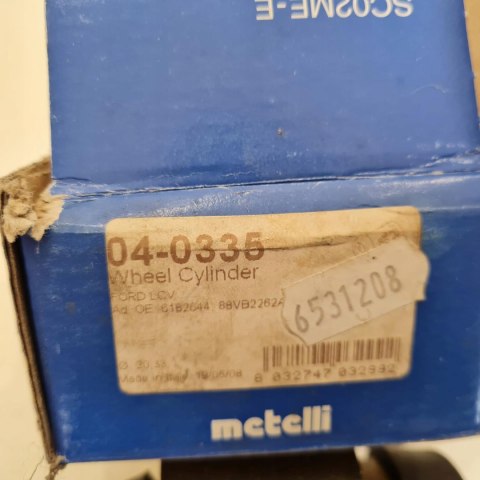 FORD TRANSIT CYLINDEREK HAMULCOWY METELLI 04-0335 FORD TRANSIT CYLINDEREK HAMULCOWY METELLI 04-0335