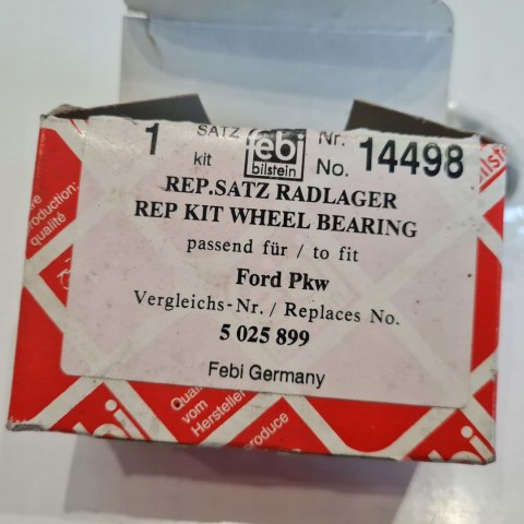 FORD TRANSIT ZESTAW ŁOŻYSK KOŁA FEBI BILSTEIN 14498