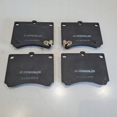 MAZDA 323 MX-3 KLOCKI HAMULCOWE KOMPLET JC PREMIUM C13035PR MAZDA 323 MX-3 KLOCKI HAMULCOWE KOMPLET JC PREMIUM C13035PR