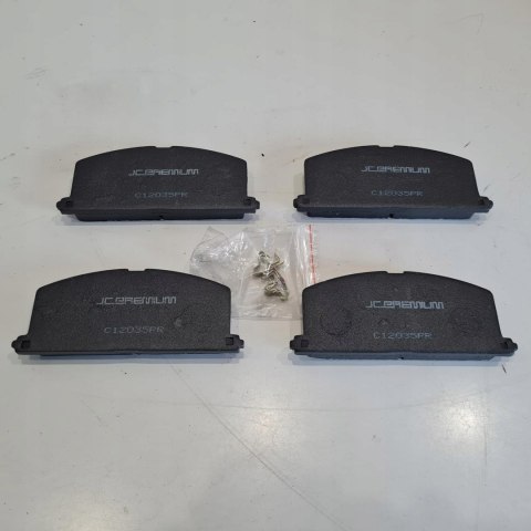 MAZDA 626 IV TOYOTA CAMRY KLOCKI HAMULCOWE KOMPLET JC PREMIUM C12035PR MAZDA 626 IV TOYOTA CAMRY KLOCKI HAMULCOWE KOMPLET JC PREMIUM C12035PR