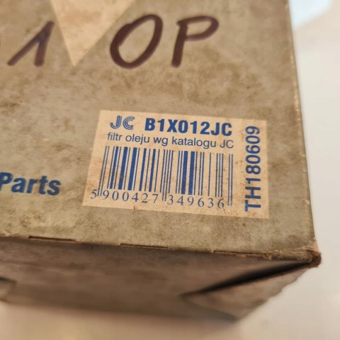 OPEL ASCONA OMEGA REKORD SENATOR FILTR OLEJU JC B1X012JC OPEL ASCONA OMEGA REKORD SENATOR FILTR OLEJU JC B1X012JC