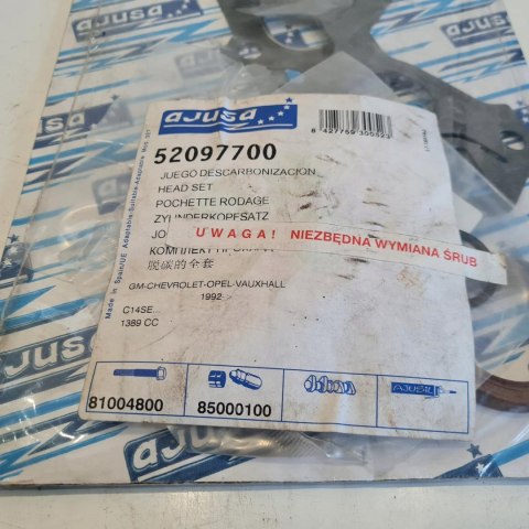 OPEL ASTRA F COMBO CORSA B USZCZELKI KOLEKTORA KPL AJUSA 52097700 OPEL ASTRA F COMBO CORSA B USZCZELKI KOLEKTORA KPL AJUSA 52097700