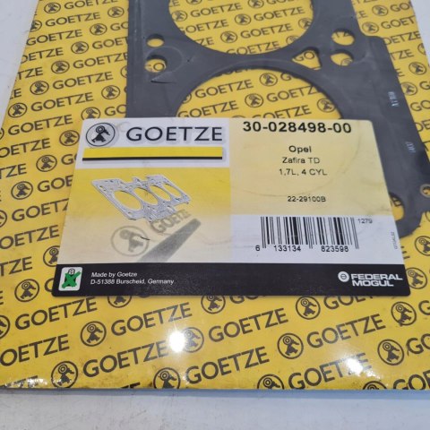 OPEL ASTRA F G ZAFIRA A 1.7 TD USZCZELKA GŁOWICY GOETZE 30-028498-00 OPEL ASTRA F G ZAFIRA A 1.7 TD USZCZELKA GŁOWICY GOETZE 30-028498-00