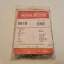 RENAULT PEUGEOT ZESTAW MONTAŻOWY SZCZĘK HAMULCOWYCH QUICK BRAKE 0618