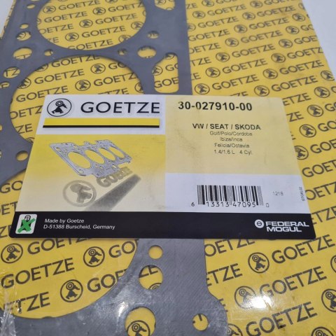 VW GOLF III SEAT IBIZA SKODA OCTAVIA USZCZELKA GŁOWICY GOETZE 30-027910-00 VW GOLF III SEAT IBIZA SKODA OCTAVIA USZCZELKA GŁOWICY GOETZE 30-027910-00