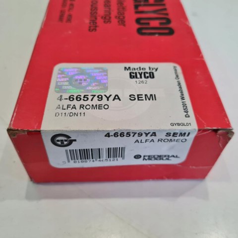 FIAT DUCATO CITROEN JUMPER 2.5D TULEJKI KORBOWODOWE GLYCO 4-66579YA SEMI FIAT DUCATO CITROEN JUMPER 2.5D TULEJKI KORBOWODOWE GLYCO 4-66579YA SEMI