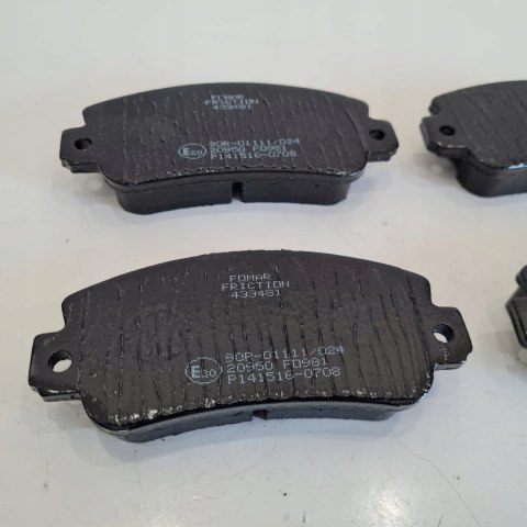 FIAT SEAT LANCIA KLOCKI HAMULCOWE KOMPLET FOMAR FO 433481 FIAT SEAT LANCIA KLOCKI HAMULCOWE KOMPLET FOMAR FO 433481