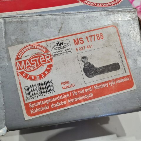 FORD MONDEO MK1 KOŃCÓWKA DRĄŻKA MASTER SPORT MS 17788 FORD MONDEO MK1 KOŃCÓWKA DRĄŻKA MASTER SPORT MS 17788