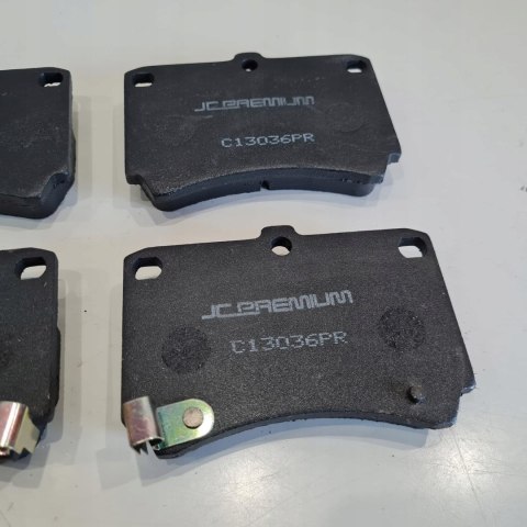 MAZDA 323 121 KIA RIO KLOCKI HAMULCOWE KOMPLET JC PREMIUM C13036PR MAZDA 323 121 KIA RIO KLOCKI HAMULCOWE KOMPLET JC PREMIUM C13036PR