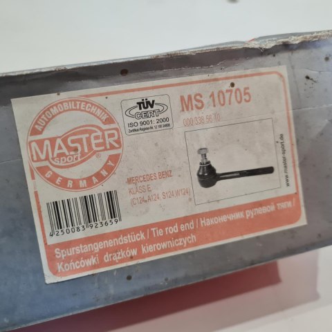 MERCEDES KLASA E W124 KOŃCÓWKA DRĄŻKA MASTER SPORT MS 10705