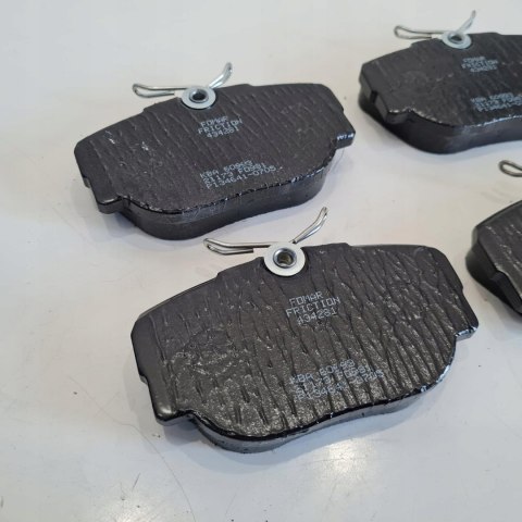 MERCEDES W201 W124 W126 W140 W210 KLOCKI HAMULCOWE KOMPLET FOMAR FO 639281 MERCEDES W201 W124 W126 W140 W210 KLOCKI HAMULCOWE KOMPLET FOMAR FO 639281
