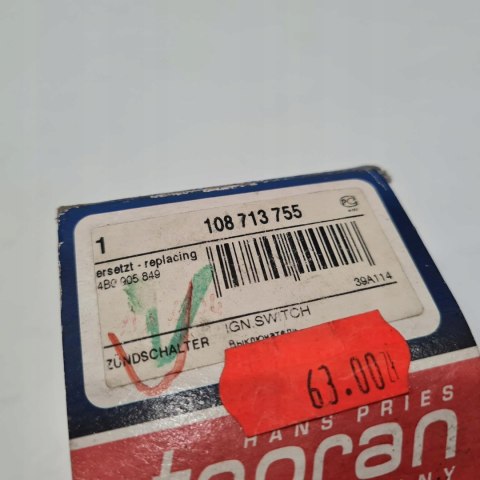 AUDI SEAT SKODA VW FORD KOSTKA STACYJKI TOPRAN 108 713 755 AUDI SEAT SKODA VW FORD KOSTKA STACYJKI TOPRAN 108 713 755
