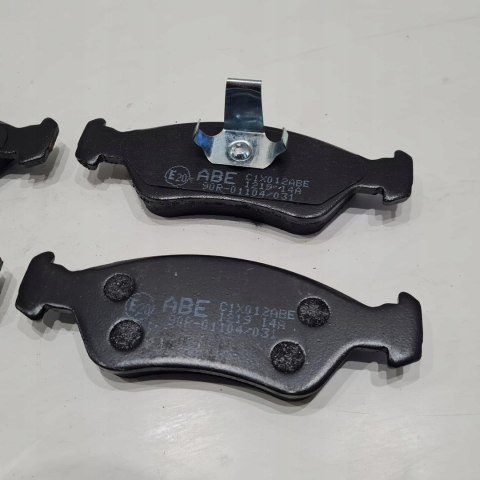 DAEWOO ESPERO LANOS NEXIA KLOCKI HAMULCOWE KOMPLET ABE C1X012ABE DAEWOO ESPERO LANOS NEXIA KLOCKI HAMULCOWE KOMPLET ABE C1X012ABE
