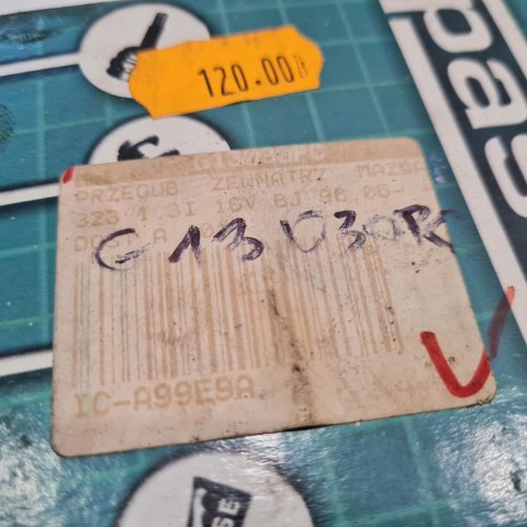 MAZDA 323 BA BJ PRZEGUB NAPĘDOWY ZEWNĘTRZNY PASCAL G13030PC MAZDA 323 BA BJ PRZEGUB NAPĘDOWY ZEWNĘTRZNY PASCAL G13030PC