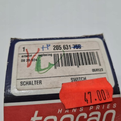 OPEL ASTRA F VECTRA A B CZUJNIK POŁOŻENIA PRZEPUSTNICY TOPRAN 205631755 OPEL ASTRA F VECTRA A B CZUJNIK POŁOŻENIA PRZEPUSTNICY TOPRAN 205631755