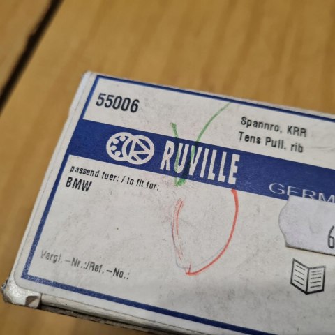 BMW E36 E46 E34 E39 ROLKA PASKA ROZRZĄDU RUVILLE 55006 BMW E36 E46 E34 E39 ROLKA PASKA ROZRZĄDU RUVILLE 55006