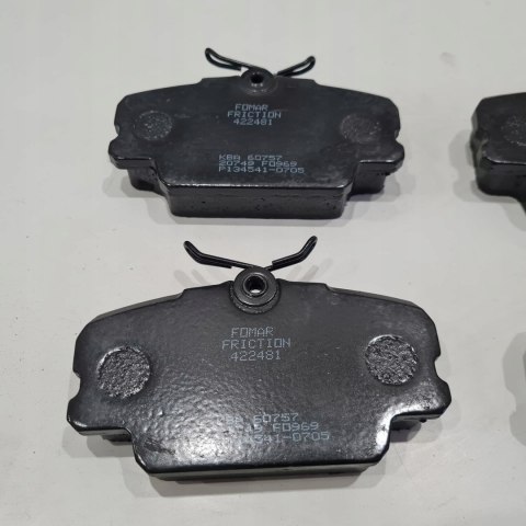 BMW SERIA 3 E30 MERCEDES 190 W201 KLOCKI HAMULCOWE KOMPLET FOMAR FO 422481 BMW SERIA 3 E30 MERCEDES 190 W201 KLOCKI HAMULCOWE KOMPLET FOMAR FO 422481