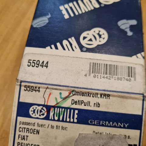 CITROEN PEUGEOT FIAT ROLKA PROWADZĄCA PASEK ROZRZĄDU RUVILLE 55944